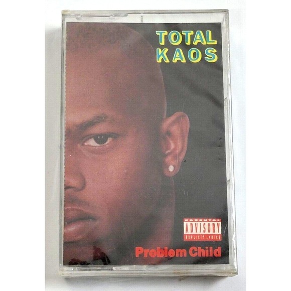 TOTAL KAOS - PROBLEM CHILD (1993) - HIP HOP CASSETTE - SEALED!‎ OOP - Picture 1 of 2